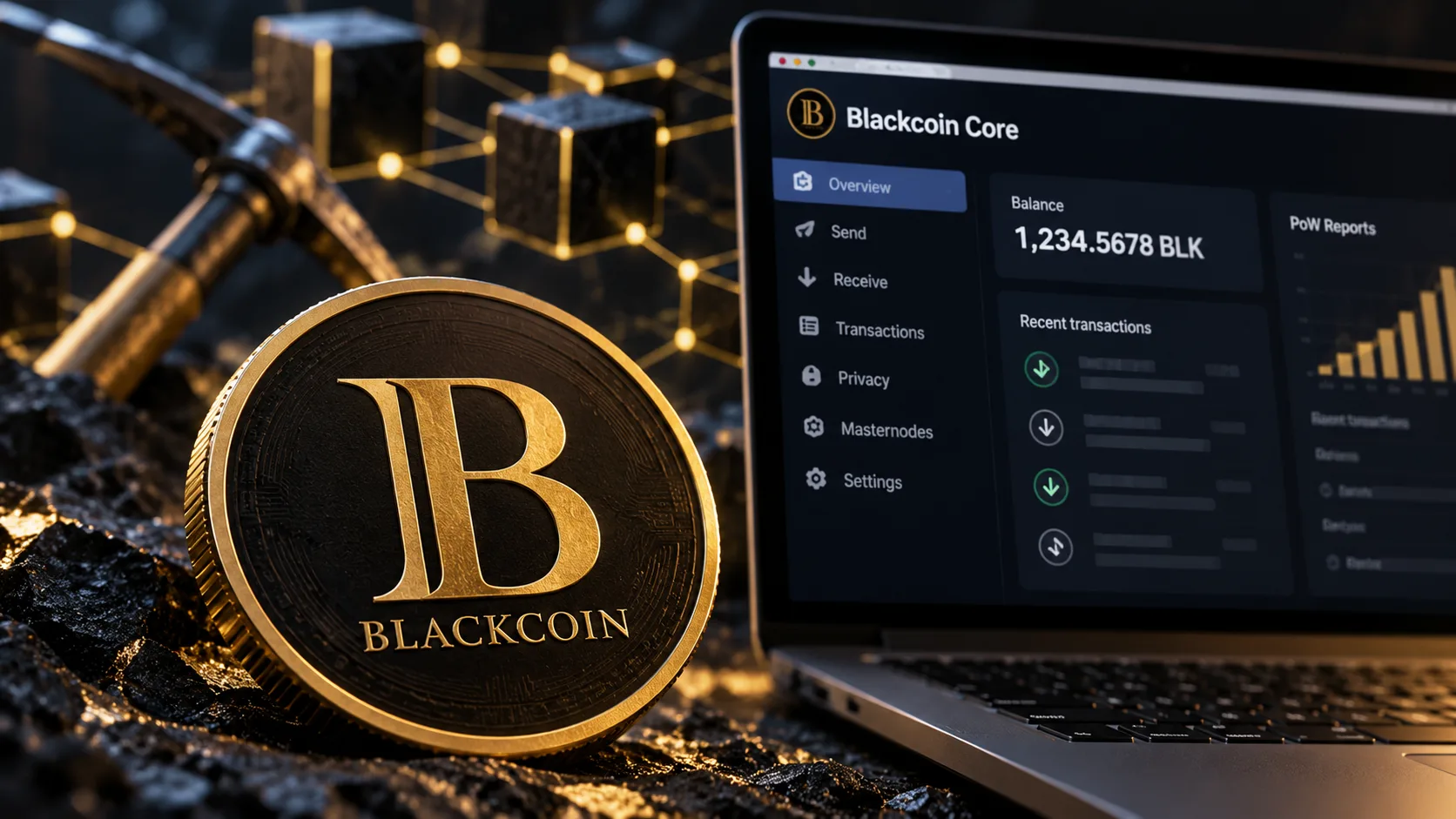 Atualização Blackcoin Core 30.1.5.2: o que muda no cliente 2 tSNnM0wb blackcoin core v30 1 5 2 atualizacao carteira 1