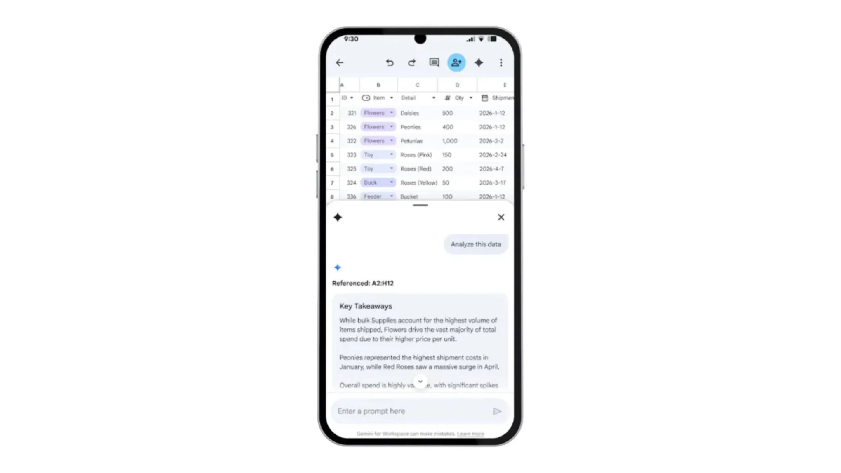 Gemini no Google Sheets: novidades, fontes e suporte ao Excel 2 yjRKsk1z no google sheets fontes atualizacao